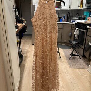 Speechless Kids Gold Dress Size 7